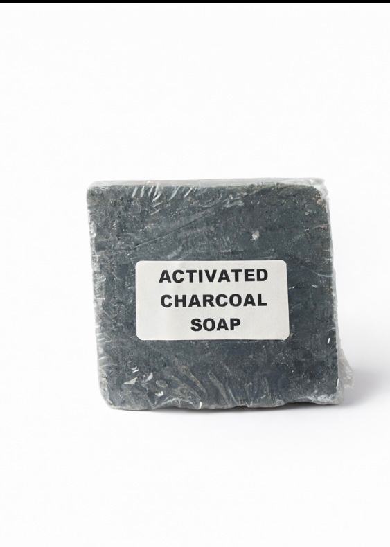 ACTIVATED CHARCOAL SOAP ( BIG SIZE)